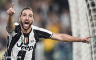 Juventus lần đầu đặt giá bán cho Higuain
