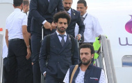Mohamed Salah có mặt tại Nga cùng đội tuyển Ai Cập