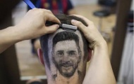 Kiểu tóc không đụng hàng tôn vinh Messi