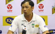 Thua ngược ĐKVĐ Quảng Nam, HLV HAGL đỗ lỗi cho lịch thi đấu