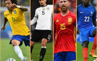 Brazil, Pháp, Đức và Tây Ban Nha: Hàng phòng ngự đội nào ‘cứng’ nhất?