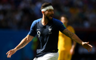 Pháp phá bỏ bộ khung, Giroud thay thế Griezmann