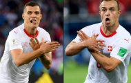 Tân binh Arsenal lên tiếng bảo vệ Shaqiri và Xhaka
