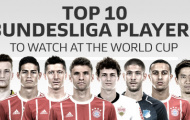 Top 10 ngôi sao Bundesliga đáng xem nhất tại World Cup 2018
