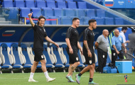 Tập luyện cật lực, Cavani quyết tâm sút tung lưới tuyển Nga