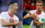 CHÍNH THỨC: FIFA ra phán quyết cuối cùng vụ Xhaka, Shaqiri