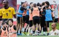 Lukaku lại mất dạng trên sân tập, HLV tuyển Bỉ rầu rĩ