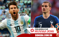 Vượt qua khe cửa hẹp, Argentina đụng Pháp ở vòng Knock out 