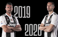 CHÍNH THỨC: Chiellini và Barzagli gia hạn hợp đồng với Juventus