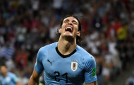 Cavani lập cú đúp, tiễn Bồ Đào Nha cùng Ronaldo về nước
