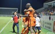 Đức Chinh ghi bàn, SHB Đà Nẵng 'chết đi sống lại' tại Hòa Xuân