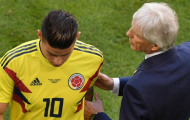 Tin vui cho tuyển Anh, James Rodriguez tiếp tục bỏ tập