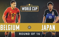 01h00 ngày 03/07, Bỉ vs Nhật Bản: Cháy hết mình, các chiến binh Samurai!