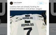 Áo của Ronaldo đang 'xâm chiếm' thành Turin