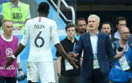 Pogba phải cảm ơn Deschamps khi tránh được án phạt ở trận tứ kết