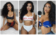 Chloe Saxon - Mỹ nữ khoe vòng một táo bạo vì Tam sư
