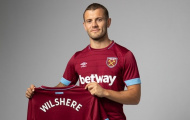 CHÍNH THỨC: Jack Wilshere gia nhập West Ham