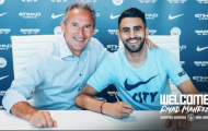 CHÍNH THỨC: Riyad Mahrez cập bến Man City
