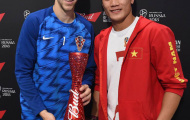 Tiến Dũng U23 trao giải cầu thủ xuất sắc trận bán kết World Cup 2018