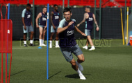 Vừa ra mắt, Lenglet đã lao vào tập luyện cùng Barca