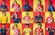 Đội hình kết hợp Pháp - Croatia: Mandzukic đánh bại Giroud