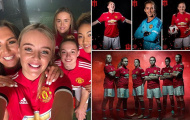 Thâu nạp hàng từ Liverpool & Man City, Man Utd trình làng đội nữ xinh đẹp
