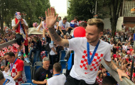 10% dân số Croatia xuống đường chào đón đội tuyển về nhà