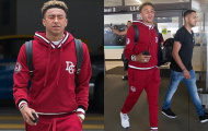 Jesse Lingard diện đồ khá chất khi sang Mỹ đón mùa Hè