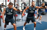 Không Ronaldo, Benzema vẫn tập luyện đầy nỗ lực