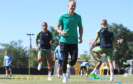 Vừa tới Mỹ, Man City lại tiếp tục lao vào tập luyện