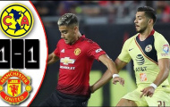 Highlights: Club America 1-1 Man United (Giao hữu quốc tế)