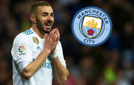Man City duyệt chi 35 triệu bảng mua tiền đạo 'con cưng' của Perez