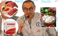 Sarri ở Anh nhưng bao tử vẫn hướng về đất Ý