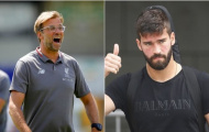 Klopp khước từ yêu cầu đầu tiên của 'bom tấn' Alisson 