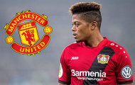 MU bung két 40.5 triệu euro mua sao trẻ Leverkusen về thay Martial?