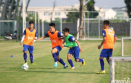 Thiếu quân, U23 Việt Nam tổ chức đá đấu tập