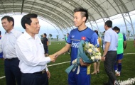 Bộ trưởng Bộ VHTTDL Nguyễn Ngọc Thiện thăm hỏi động viên ĐT U23 Việt Nam