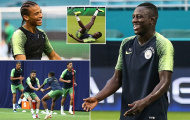 Mendy 'lăn, lê, bò, trườn' khuấy động sân tập Man City