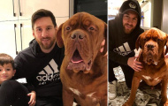 Messi lừa bóng, chó khủng cũng mệt đừ