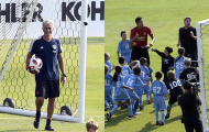 Mourinho nở nụ cười hiếm hoi khi cùng M.U đối đầu đội quân nhí nhố