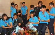 Đội tuyển nữ Việt Nam lên đường sang Nhật Bản tập huấn