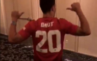 XÁC NHẬN: Đồng đội vô tình để lộ số áo tân binh Man Utd