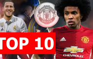 Top 10 bom tấn nổ chậm chuyển nhượng hè 2018