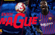 CHÍNH THỨC: Sau Vidal, Barcelona chào đón 'kỷ lục gia' châu Phi