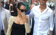 Chưa sang Juve được lâu, Ronaldo và bạn gái đã 'tấn công' thành Milan