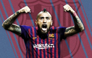CHÍNH THỨC: Barca ấn định thời gian ra mắt Vidal