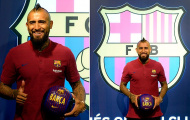 Lần đầu của Arturo Vidal trong màu áo Barcelona