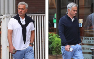 HLV Mourinho căng thẳng thấy rõ trước giờ G