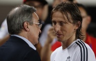 Quẫn bách trong việc giữ chân Modric, chủ tịch Real phải dùng 'kế bẩn'