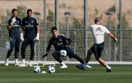 Courtois sẵn sàng cùng Real Madrid chinh phục Siêu cúp châu Âu